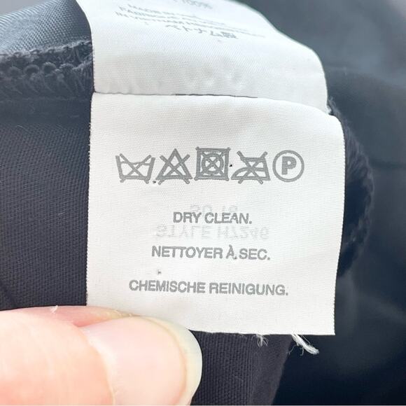 Madewell Cuffed Trucked Trousers Elastic Waistband Women’s size L Black - Picture 9 of 10